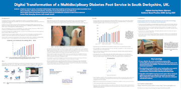 Digital Transformation of a Multidisciplinary Diabetes Foot Service in South Derbyshire, UK