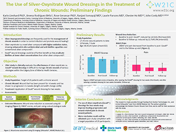 Preliminary Findings on the use of Silver-Oxynitrate Wound Dressings to Treat Chronic Wounds