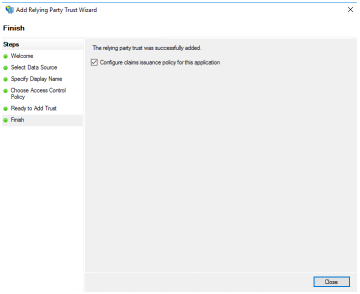Screenshot of software.
